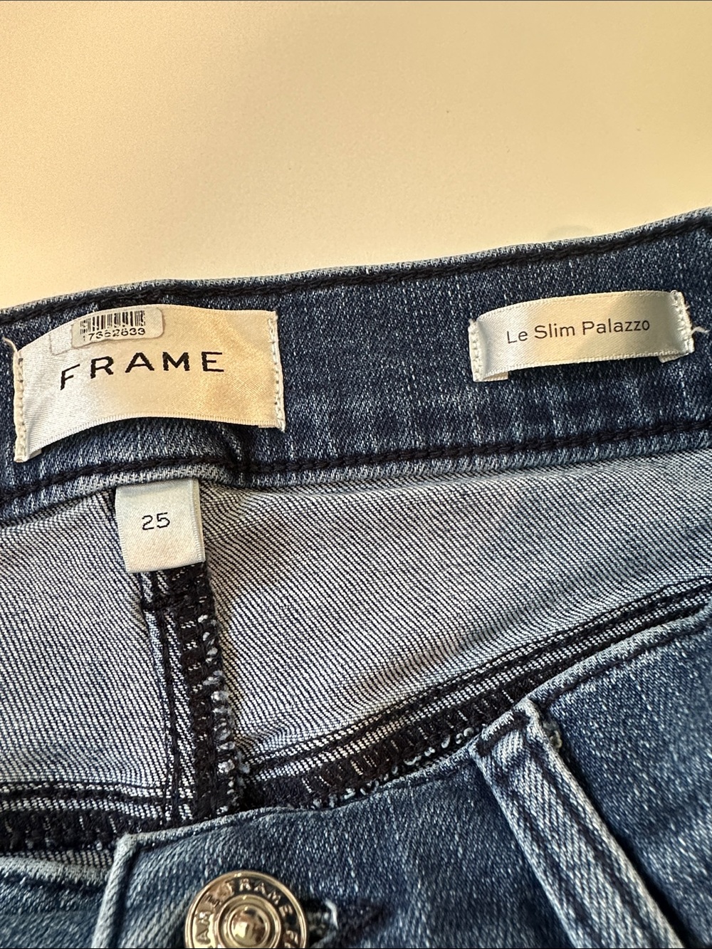 Frame Denim Le Slim Palazzo Modernist Pocket Jeans - Picture 2 of 10